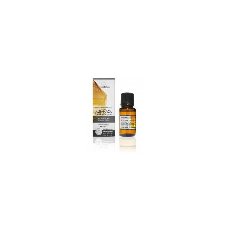 Aceite Esencial Bio de Albahaca Sagrada 5 ml Terpenic Evo