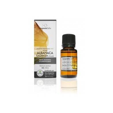 Aceite Esencial Bio de Albahaca Sagrada 5 ml Terpenic Evo