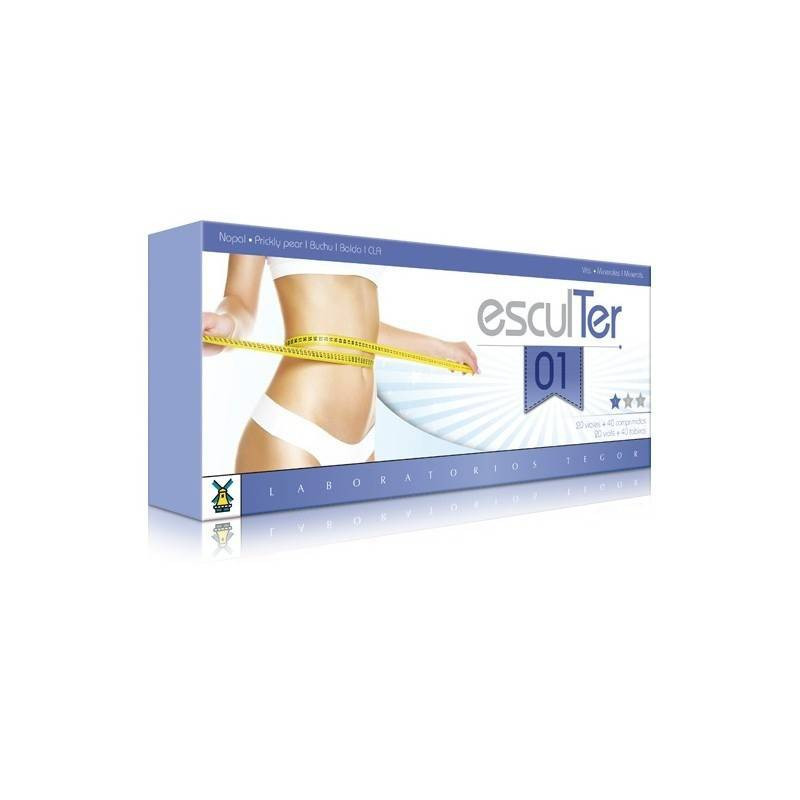 Esculter Nº1 20 Viales 10 ml + 40 Comprimidos Efervescentes Tegor