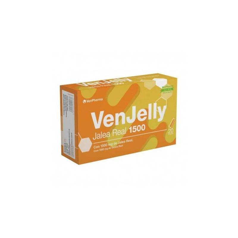 Venjelly 1500 Jalea Real 20 Ampollas Venpharma