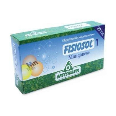 Fisiosol 1 Manganeso 20 Viales 2 ml Specchiasol