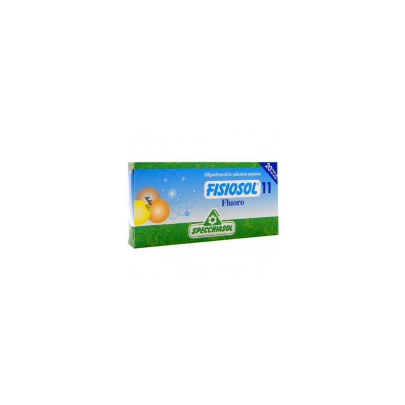 Fisiosol 11 Fluor 20 Viales 2 ml Specchiasol