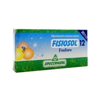 Fisiosol 12 Fosforo 20 Viales 2 ml Specchiasol