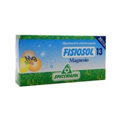 Fisiosol 13 Magnesio 20 Viales Specchiasol