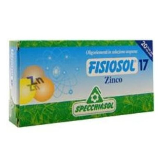 Fisiosol 17 Zinc 20 Viales 2 ml Specchiasol