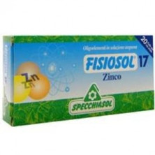 Fisiosol 17 Zinc 20 Viales 2 ml Specchiasol