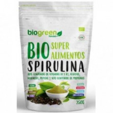 SpirulinaBio Superalimento 250 gr Biogreen