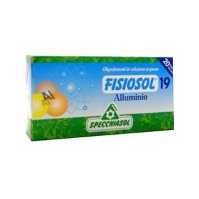 Fisiosol 19 Aluminio 20 Ampollas Specchiasol