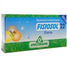 Fisiosol 22 Hierro 20 Ampollas Specchiasol