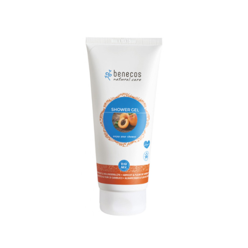 Gel De Baño de Albaricoque Y Sauco 200 ml Benecos