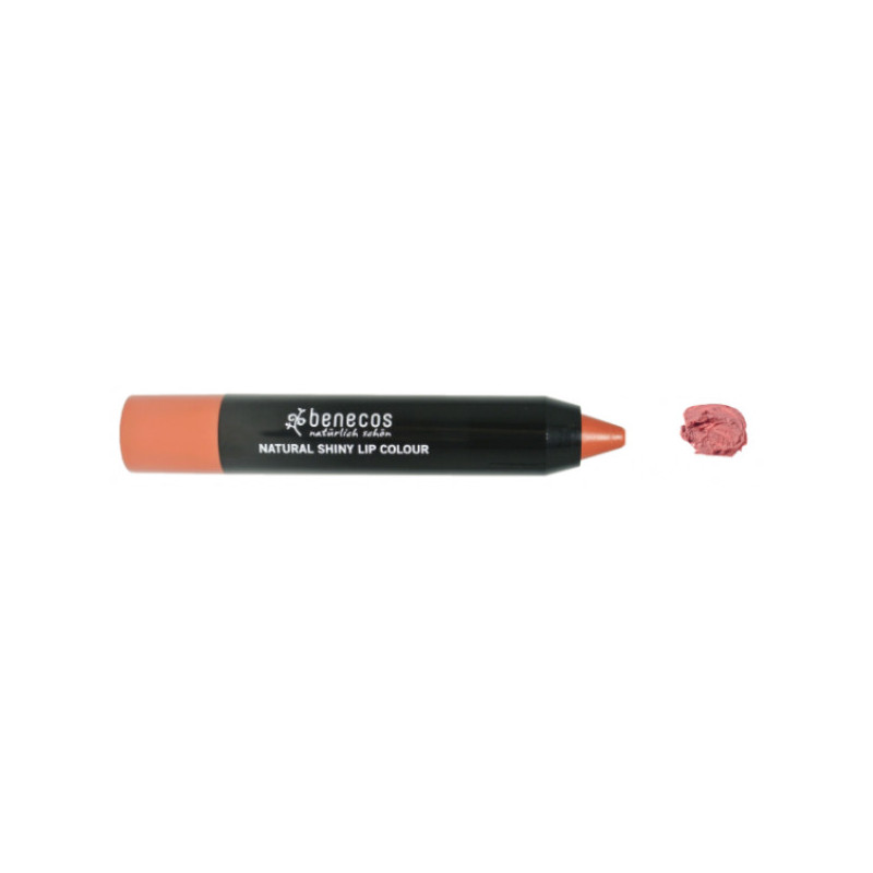 Barra De Labios Con Brillo Rusty Rose 2 gr Benecos