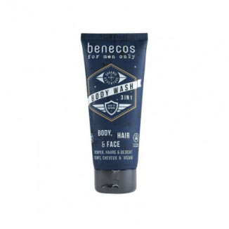 Body Wash Para Hombres 3 En 1 200 ml Benecos