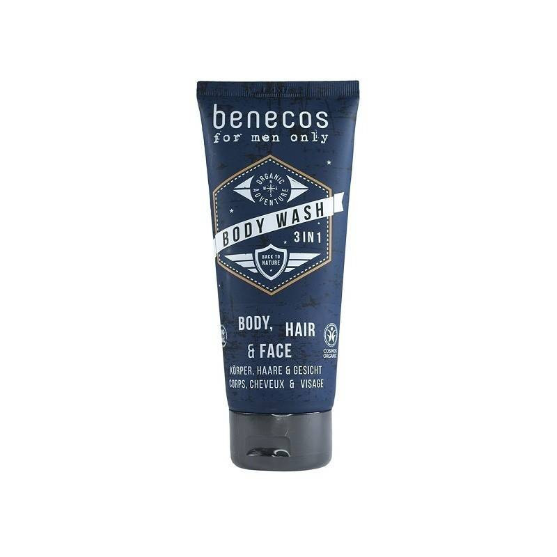 Body Wash Para Hombres 3 En 1 200 ml Benecos