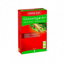 Ginseng + Jalea Real Bio 20 Ampollas Superdiet