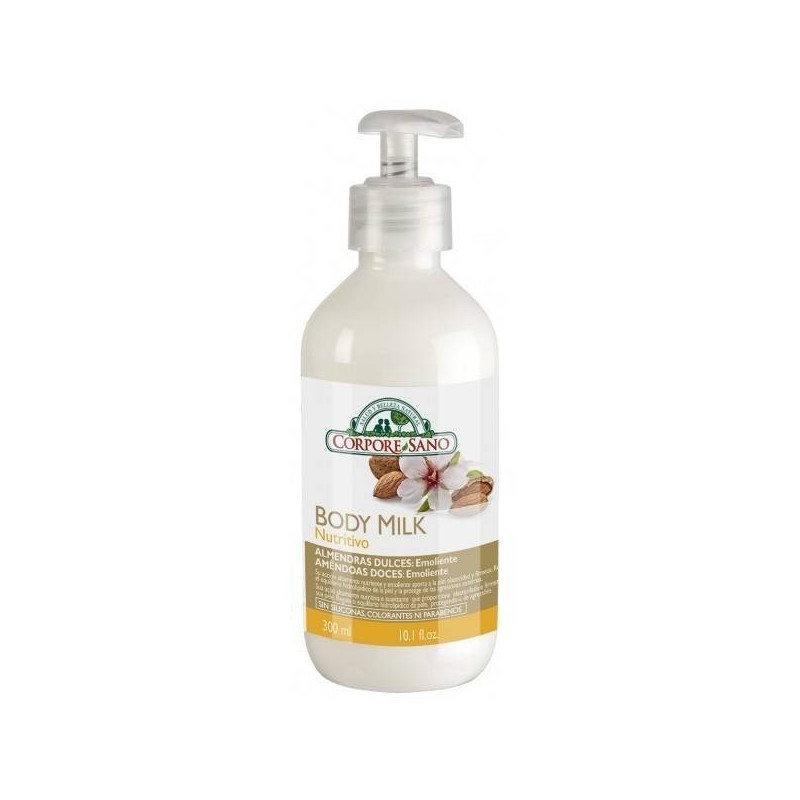 Body Milk de Almendras 300 ml Corpore Sano