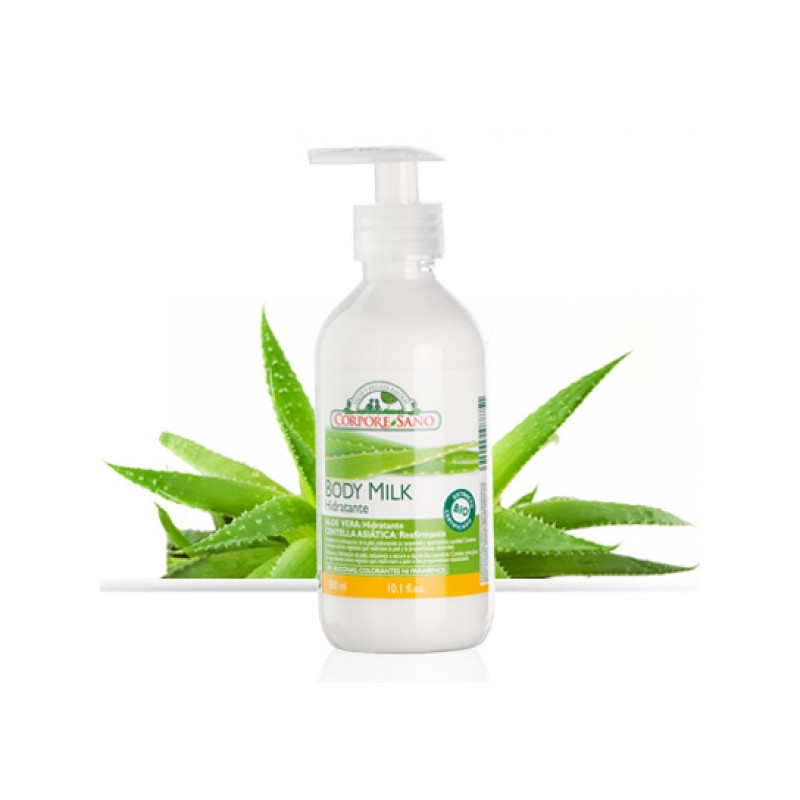 Body Milk de Aloe de Centella Asiatica 300 ml Corpore Sano