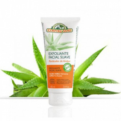 Exfoliante Facial de Ambar, Lima y Aloe Vera 100 ml Corpore Sano