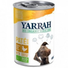 Pate Con Pollo Para Perro Caja 12 X 400 gr Bio Yarrah