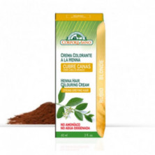 Crema Colorante de Henna para Cabello Rubio 60 ml Corpore Sano