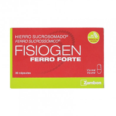 Fisiogen Ferro Forte 30 Cápsulas