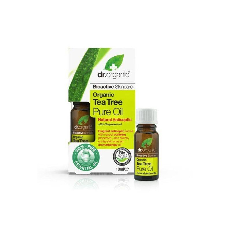 Aceite Puro de Arbol Del Te Organico 10 ml Dr. Organic