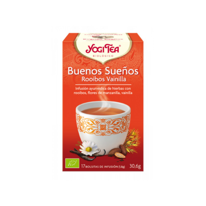 Yogi Tea Buenos Sueños Rooibos 17 Sobres 1,8 gr