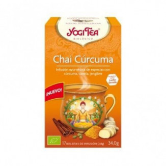 Yogi Tea Chai Curcuma 17 Bolsitas 2 gr