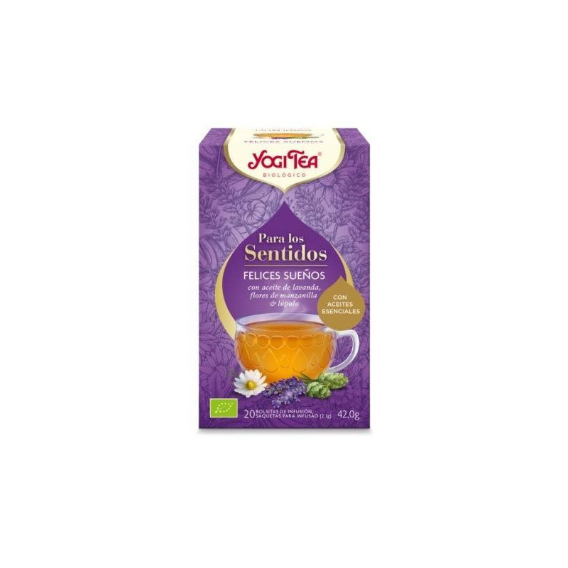 Yogi Tea Felices Sueños Para Los Sentidos 17 Infusiones