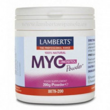 Myo Inositol 100% Natural en Polvo 200 gr Lamberts