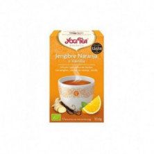 Yogi Tea Jengibre/vainilla/naranja 2 gr 17 Bolsitas