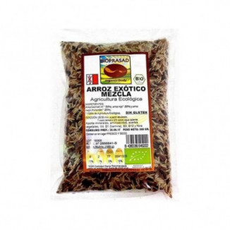 Arroz Exotico Mezcla Bio 500 gr Sin Gluten y Sin Lactosa Bioprasad