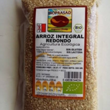 Arroz Integral Redondo Bio 500 gr Sin Gluten Y Sin Lactosa Bioprasad