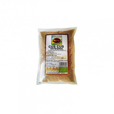 Cuscus Integral Bio 500 gr Con Gluten Y Sin Lactosa Bioprasad