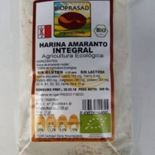 Harina de Amaranto Integral Sin Gluten Bio 500 gr Bioprasad