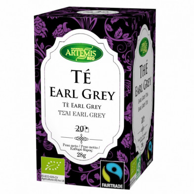 Té Earl Grey 20 Filtros Artemis bio