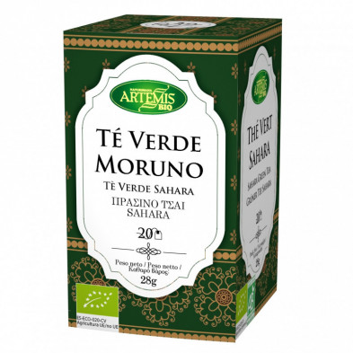 Té Verde Moruno 20 Filtros Artemis bio