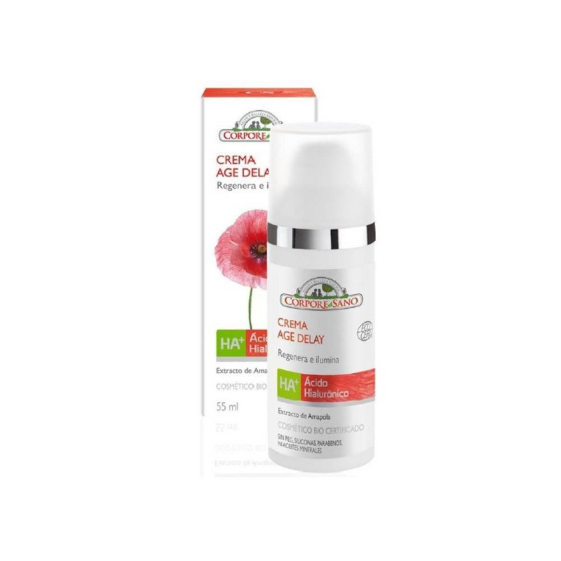 Crema Age Delay Ha+ de Amapola 55 ml Corpore Sano