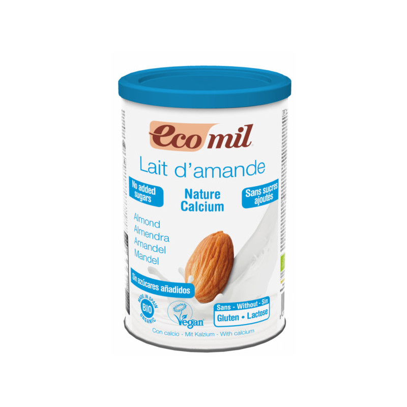 Ecomil Leche de Almendras Nature Calcio 400 gr Nutriops