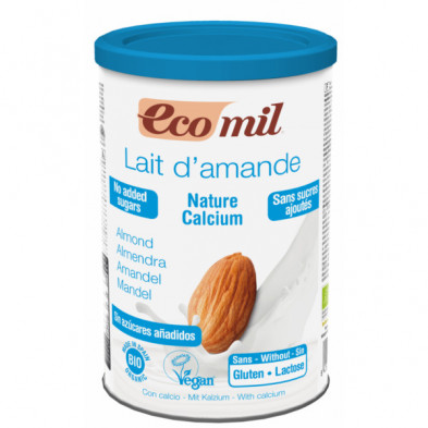 Ecomil Leche de Almendras Nature Calcio 400 gr Nutriops