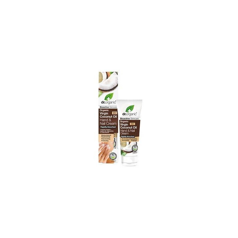 Crema De Manos Y Uñas con Aceite de Coco Organico 100 ml Dr. Organic