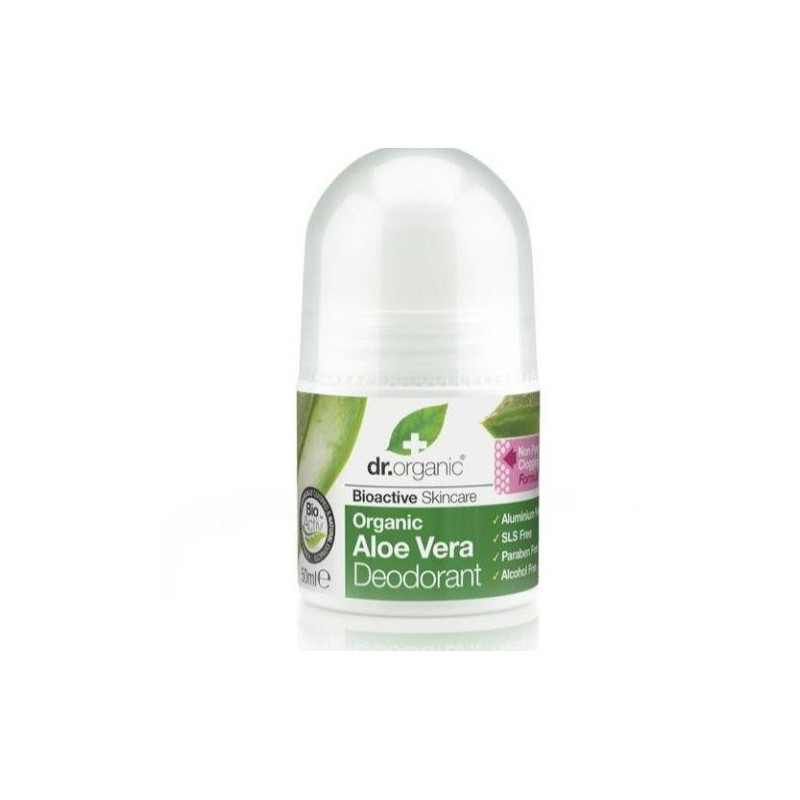 Desodorante con Aloe Vera Organico 50 ml Dr. Organic