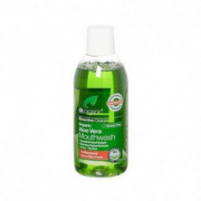 Enjuague Bucal con Aloe Vera Organico 500 ml Dr. Organic