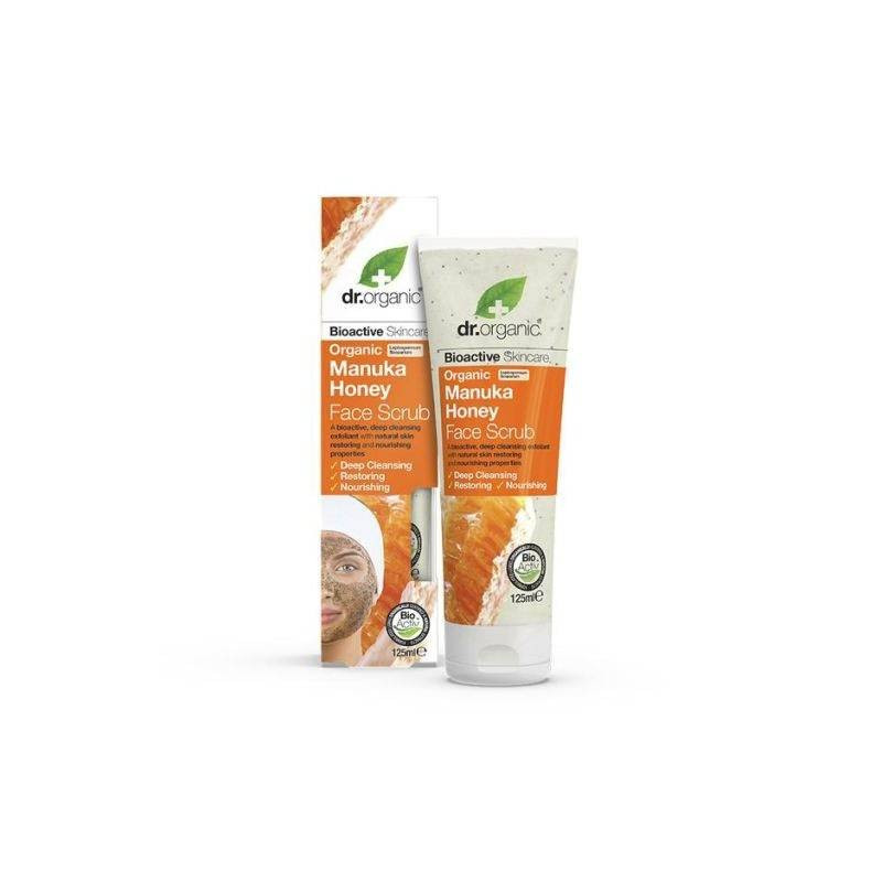 Exfoliante Facial con Miel De Manuka 125 ml Dr. Organic