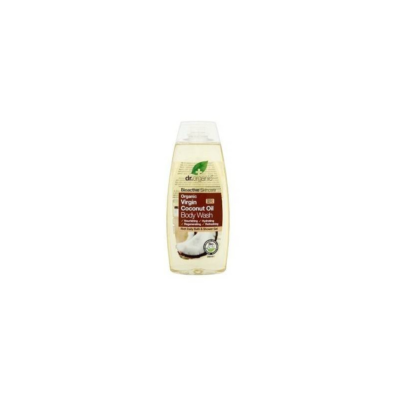 Gel De Baño con Aceite de Coco Organico 250 ml Dr. Organic