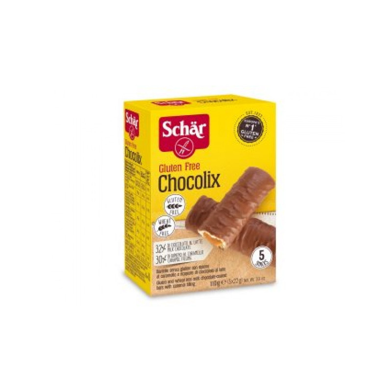 Chocolix 5x22 gr Schar