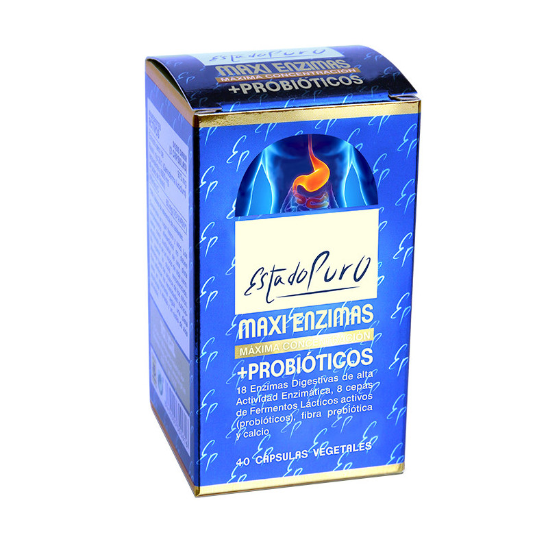 Maxi Enzimas +Probioticos 40 Cápsulas Tongil