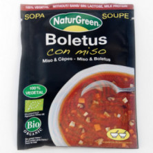 Sopa de Boletus y Miso  Bio 40 gr Naturgreen