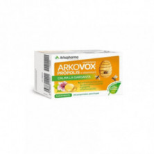 Arkovox Própolis con Vitamina C Sabor Menta 24 Comprimidos Arkopharma