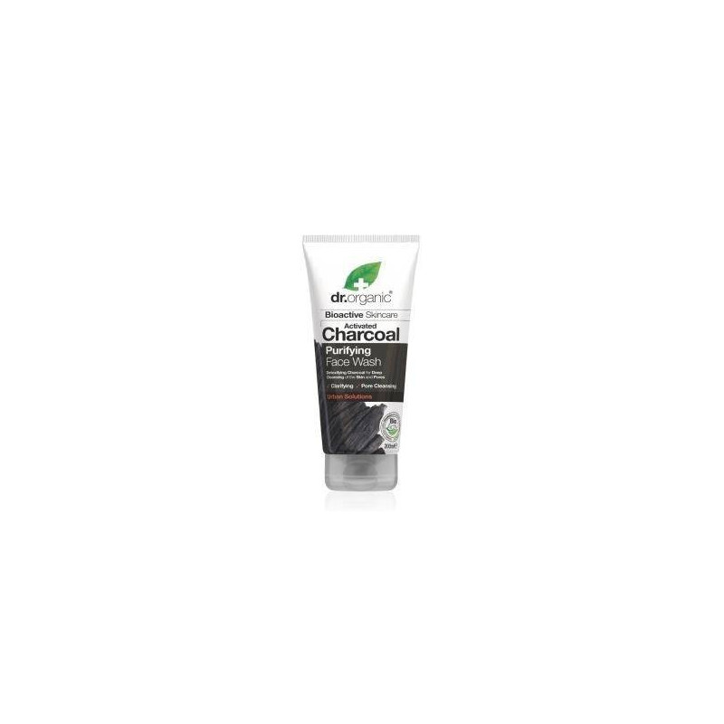 Limpiador Facial con Carbon Activado 200 ml Dr. Organic