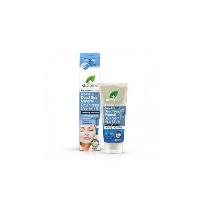 Mascarilla de Barro con Minerales Del Mar Muerto 100 ml Dr. Organic